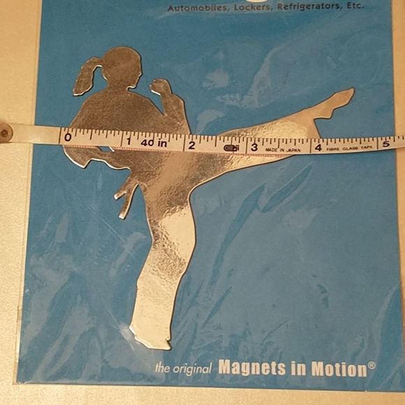 🎈3/$12 Karate Girl Car Magnet! - Picture 6 of 6